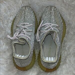 Adidas Reflective Gray and Silver Sneakers